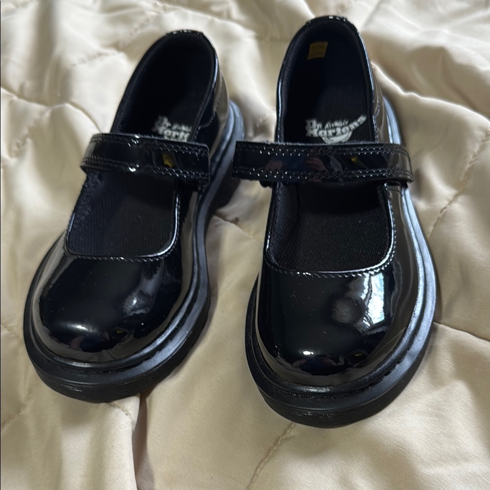 Doc Martens AirWait Patent Leather Kids Mary Janes - brand new, never worn